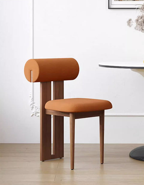 Colin Dining Chair, Black, Brown