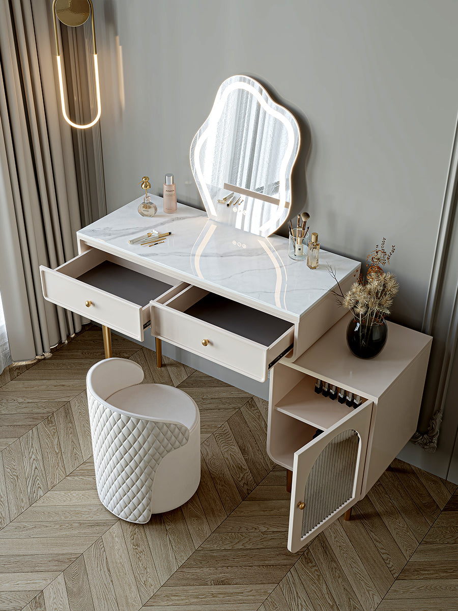 Kelly Dressing Table with LED Mirror