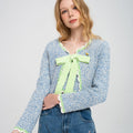 Lace-trimmed Sleeveless Cotton-blend Cropped Top