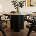 Jen Round Dining Table, Sintered Stone