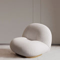 Pacha Accent Lounge Chair, White Boucle