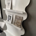 Camille Wave Bookshelf, Display Rack