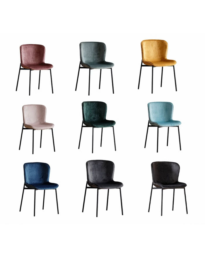 Kirk Dining Chair, Velvet, More Colors Available