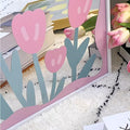 Tulip Acrylic Arc Mirror, Rectangle