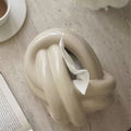 Morandi Arc Tissue Box, Ceramics