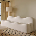 Mace Wave Two Seater Sofa, Three Seater Sofa, Velvet