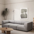 Jesse Three Seater Sofa, Three Seater Corner Sofa, Velvet