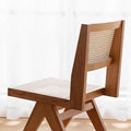 Kay Rattan Dining Chair, Oak Wood