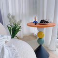 Rainbow Round Side Table
