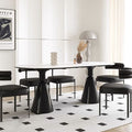 Rhoda Dining Table, Black