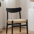 Nan Rope Dining Chair, Wood