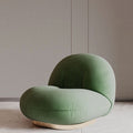 Pacha Accent Lounge Chair, White Boucle