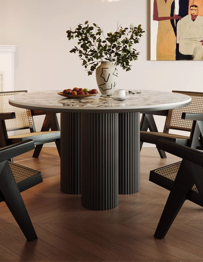 Jean Round Dining Table, Sintered Stone