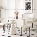 Rhoda Dining Table, White