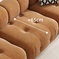 B&B Kent Modular Three Seater Sofa, Velvet