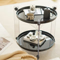 Rebecca Movable Side Table, Trolley & Plastic