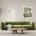 Jesse Three Seater Sofa, Three Seater Corner Sofa, Velvet