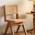 Kay Rattan Dining Chair, Oak Wood