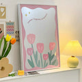 Tulip Acrylic Arc Mirror, Rectangle