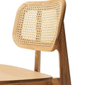 Mary Rattan Dining Chair, Wood