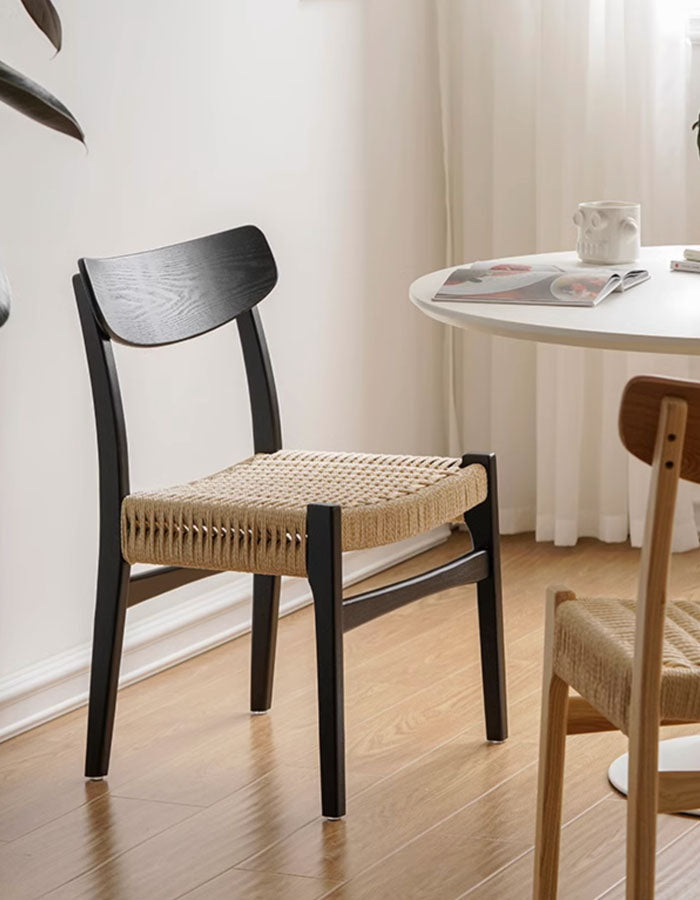 Nan Rope Nan Rope Dining Chair, Wood – Le Di Vita
