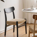 Nan Rope Dining Chair, Wood