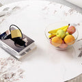 Freya Round Nesting Coffee Table, Sintered Stone