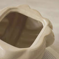 Morandi Arc Tissue Box, Ceramics