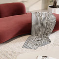 Hiram Three Seater Sofa, Velvet