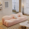 Mace Wave Two Seater Sofa, Three Seater Sofa, Velvet