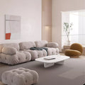 Pacha Accent Lounge Chair, White Boucle
