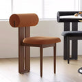 Colin Dining Chair, Black, Brown