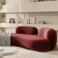 Hiram Three Seater Sofa, Velvet