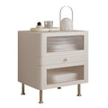 Scott Bedside Table, White