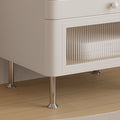 Scott Bedside Table, White