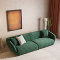Pim Two Seater Sofa, Velvet