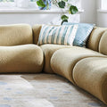 Sean Single Sofa And Ottoman, Boucle
