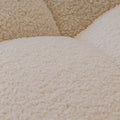 Anouk White Two Seater Sofa, Boucle