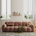 Eloi Three Seater Sofa, Velvet