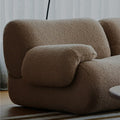 Sean Single Sofa And Ottoman, Boucle