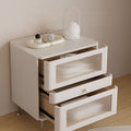 Scott Bedside Table, White