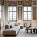 Tyler Two Seater Sofa, Three Seater Sofa, Linen