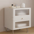 Scott Bedside Table, White