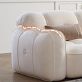 Eloi Three Seater Sofa, Velvet