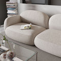 Lison Two Seater Sofa, Boucle