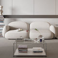 Lison Two Seater Sofa, Boucle