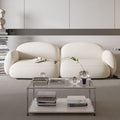 Lison Two Seater Sofa, Boucle