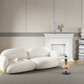 Lison Two Seater Sofa, Boucle
