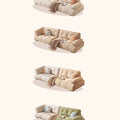 Irwin Two Seater Sofa, Leathaire
