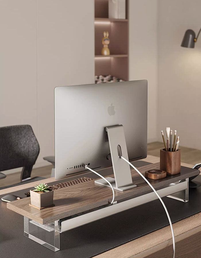 Leah Laptop Stand With Storage